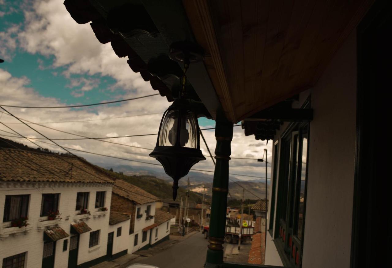 Celavi Hostel Monguí Eksteriør bilde