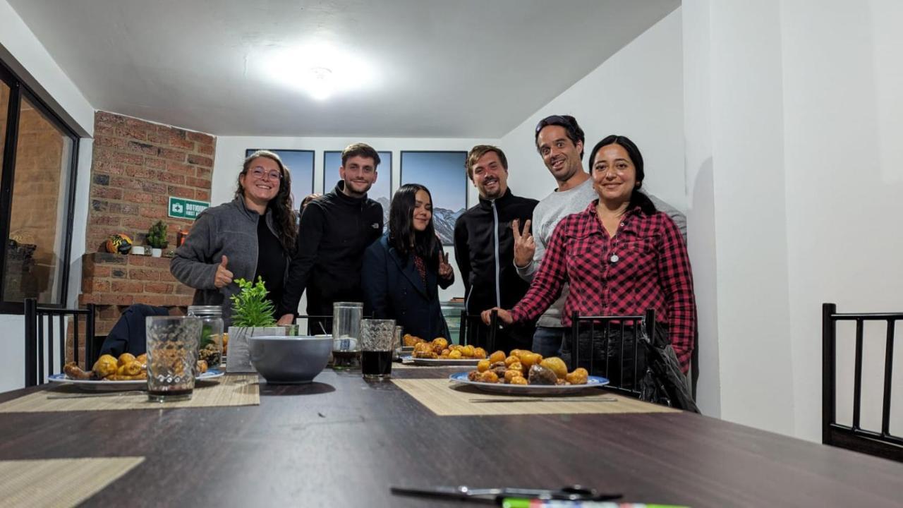 Celavi Hostel Monguí Eksteriør bilde
