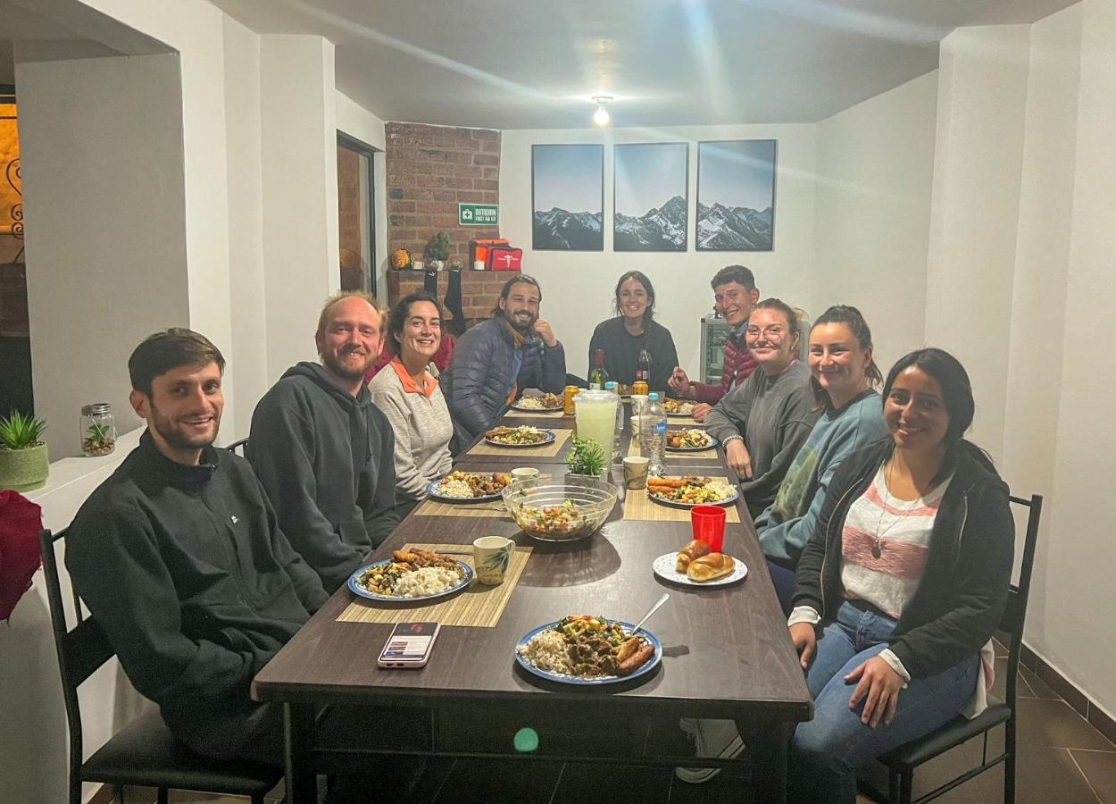 Celavi Hostel Monguí Eksteriør bilde