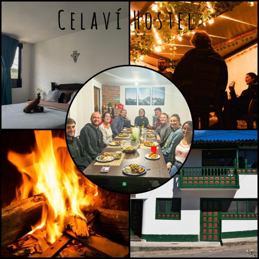 Celavi Hostel Monguí Eksteriør bilde