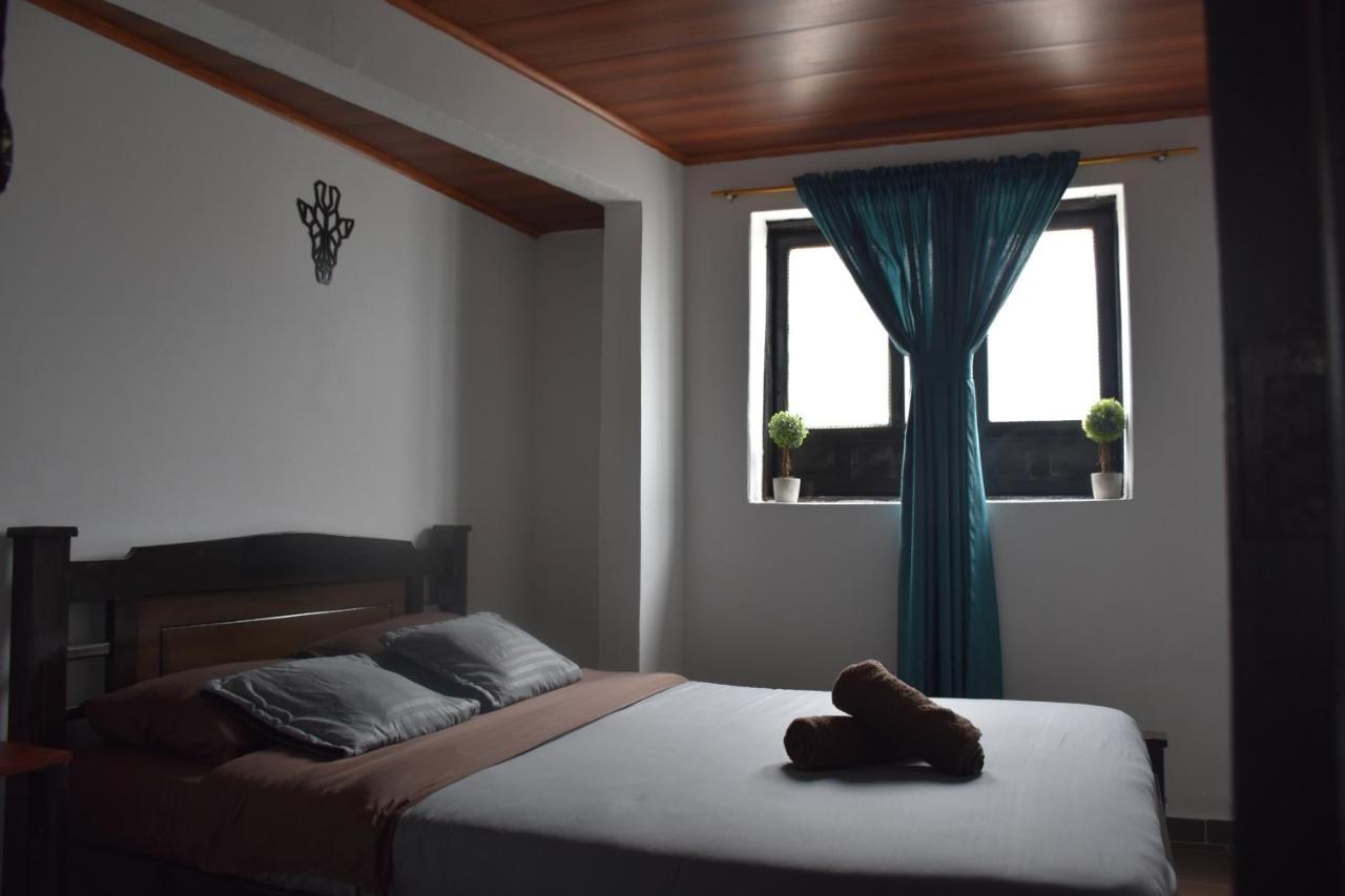 Celavi Hostel Monguí Eksteriør bilde