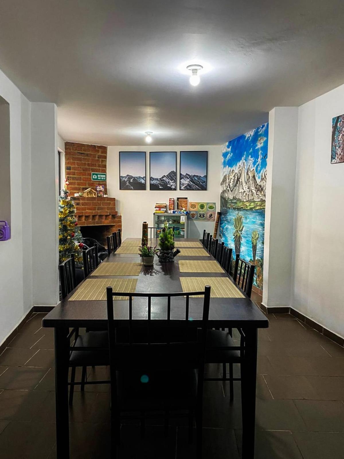 Celavi Hostel Monguí Eksteriør bilde