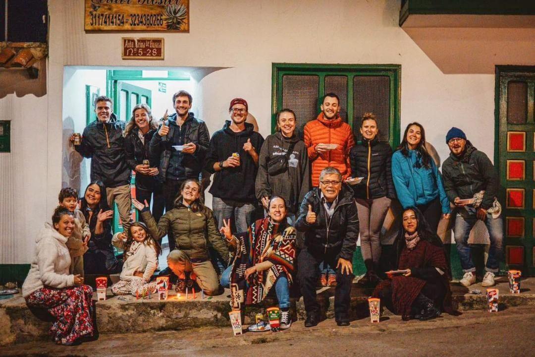Celavi Hostel Monguí Eksteriør bilde