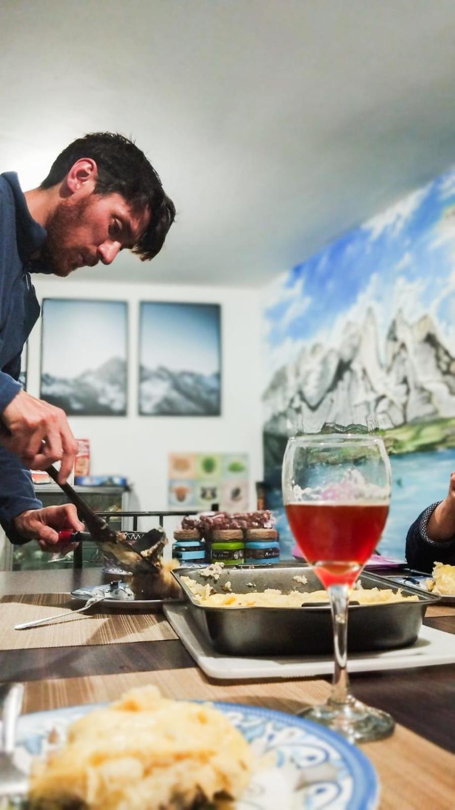Celavi Hostel Monguí Eksteriør bilde